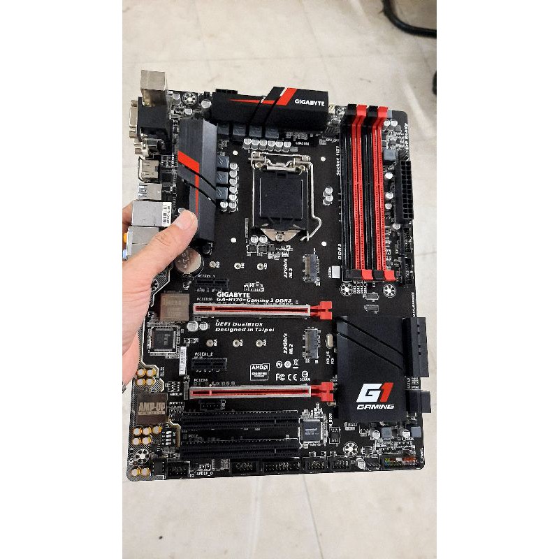 mainboard gigabyte H170 chạy ram 3, đã mod bios chạy được i3 9100f