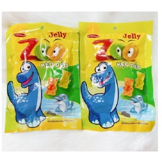 Kẹo dẻo jelly trái cây zoo bibica . date 07.2022