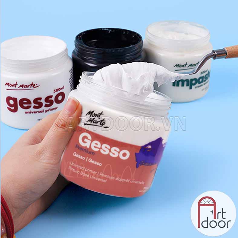 [ARTDOOR] Sơn lót mặt tranh vẽ MONT MARTE Gesso