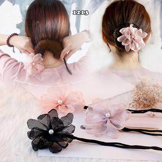 Thanh cài tóc tạo hình bông hoa hot trend .