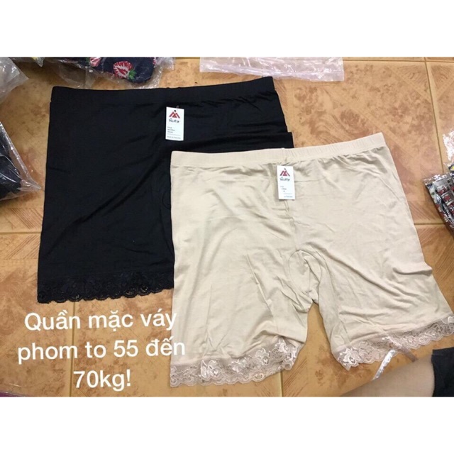 Quần mặc váy cooton cho người béo