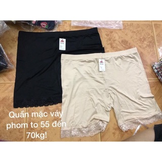 Quần mặc váy cooton cho người béo