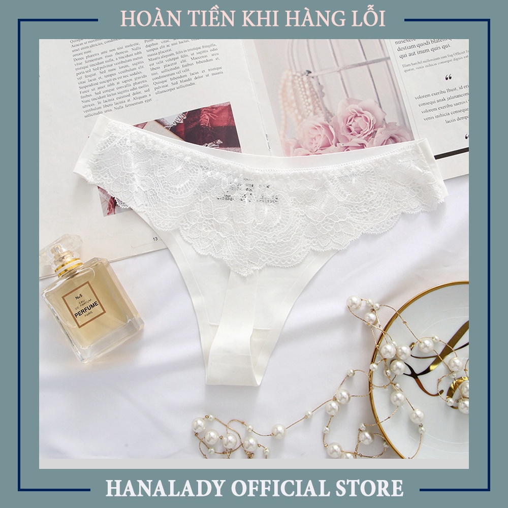 Quần lọt khe sexy, quần lót su đúc phối ren gợị cảm quyến rũ L078