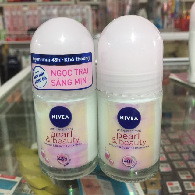 Lăn khử mùi ngọc trai nivea 25ml