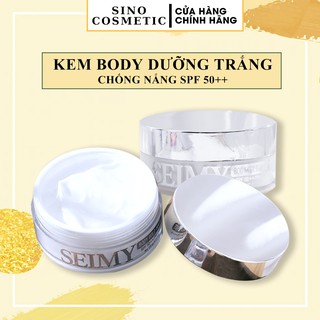 Kem Body Chống nắng Dưỡng trắng Seimy - Body Gold White - dưỡng ẩm, không bết dính, lộ vân kem