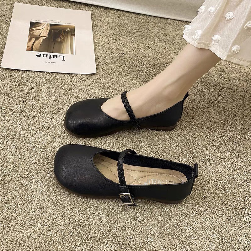 Giày búp bê da mềm mã 1627