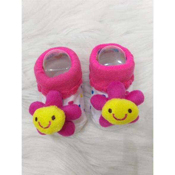 SET NÓN BAO TAY BAO CHÂN SƠ SINH - vớ 3d hình bông hoa- ĐỒ DÙNG SƠ SINH