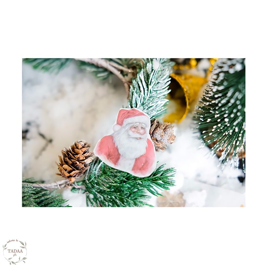 SET 4 TỜ STICKER VINTAGE NOEL, GIÁNG SINH sticker vintage dán trang trí chủ đề Noel, Giáng sinh ST001436