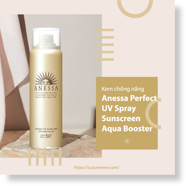 Kem Chống Nắng ANESSA Shiseido 60ml SPF50+ PA+++ Xịt Chống Nắng Anessa Nhật Bản, Phiên Bản Mới