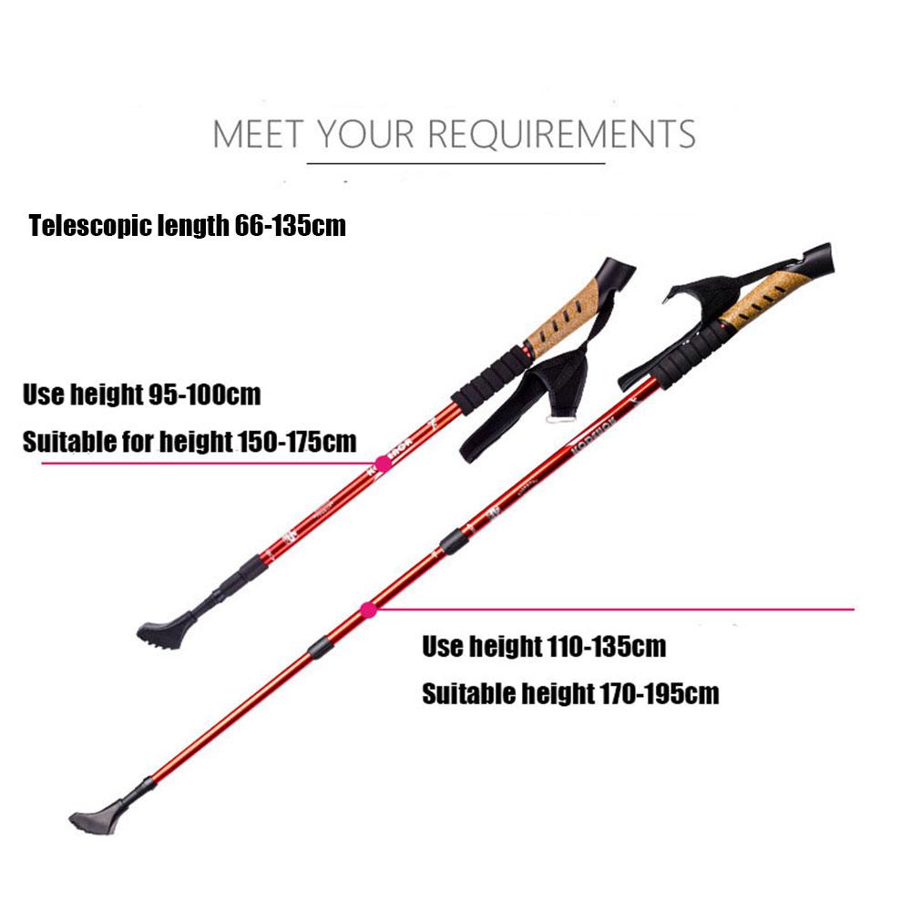 MUVAKO Gậy Đi Bộ Mavako 66-135cm Phong Cách Bắc Âu