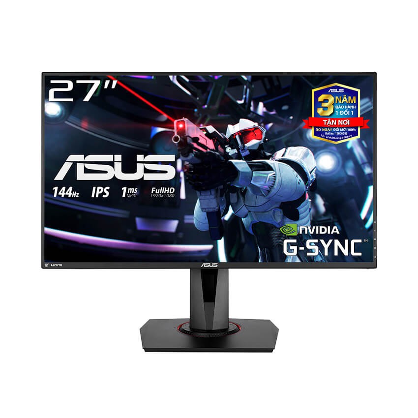 Màn Hình Game ASUS VG279Q/ VG279QR 27 inch IPS 144Hz 1ms MPRT Full HD 2 Loa FreeSync