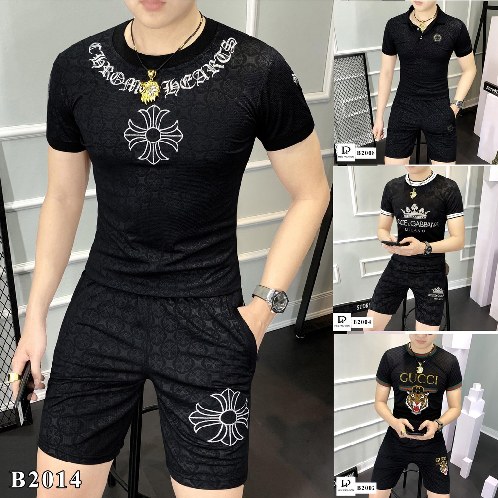 Bộ hè nam cực chất - Sét bộ áo quần hàng cao cấp x4 mẫu B20xx - HT.Store6666 | BigBuy360 - bigbuy360.vn