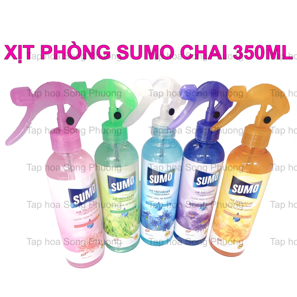 Xịt phòng cao cấp Sumo hương nước hoa chai 350ml