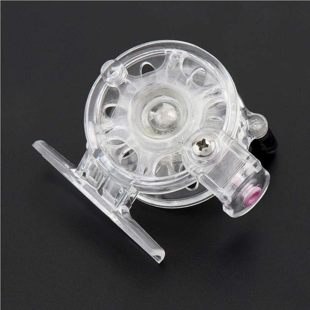 Máy câu cá bằng nhựa Abs siêu nhẹ 45mm 55mm cao cấp