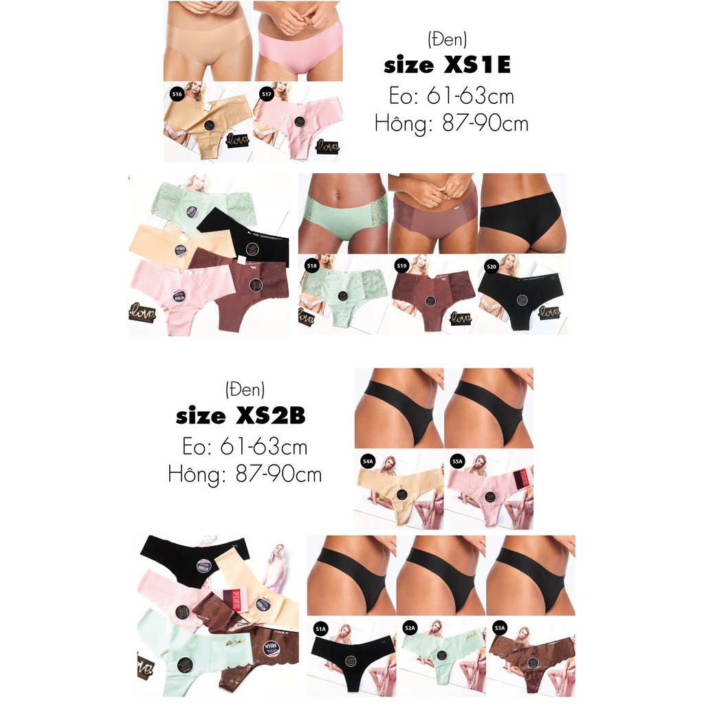 Quần lót cao cấp với chất liệu mềm, mịn và sexy - Hàng chính hãng từ Mỹ