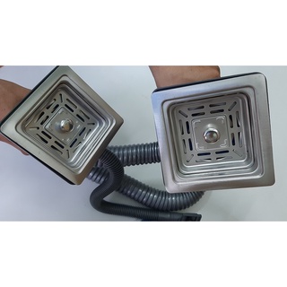 BỘ XẢ CHẬU RỬA CHÉN VUÔNG loại 2 HỘC hoặc 1 HỘC INOX 304 (KÍCH THƯỚC PHI 110cm)- chọn đúng phân loại