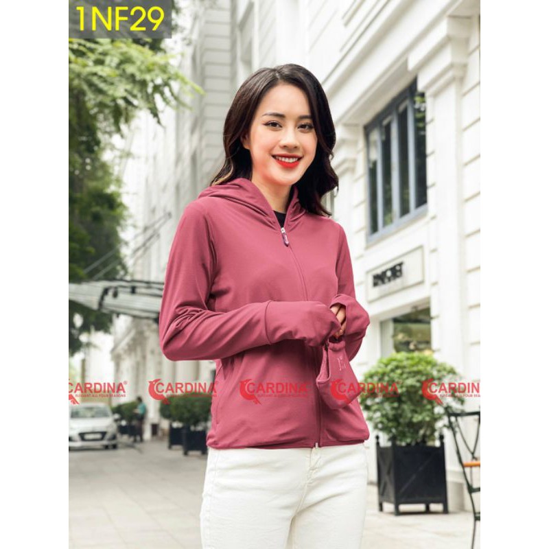 Áo chống nắng nữ Cardina 2 lớp xuất Nhật, áo choàng nữ vải thun lạnh cao cấp, chống tia UV có cả big size tongkhovnxk1 | BigBuy360 - bigbuy360.vn