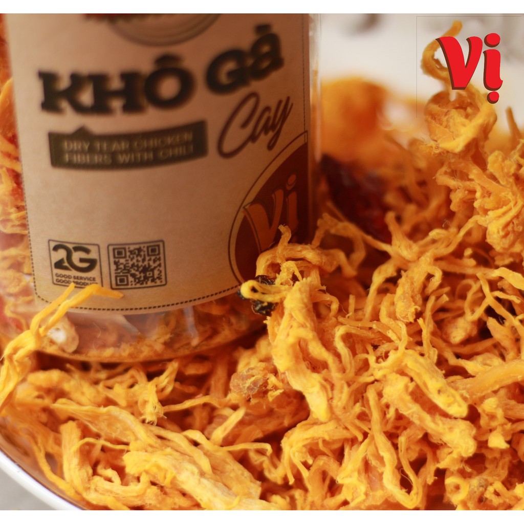 Khô gà lá chanh, cay chất lượng cao Vị ngon khó cưỡng hũ 250g | BigBuy360 - bigbuy360.vn