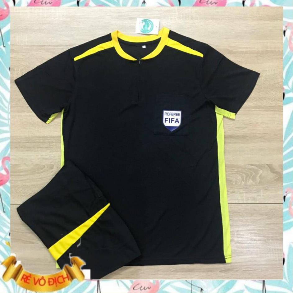 [Sales Sốc] Bộ quần áo bóng đá dành cho trọng tài 4 màu,bộ thể thao hàng thun thái cao cấp