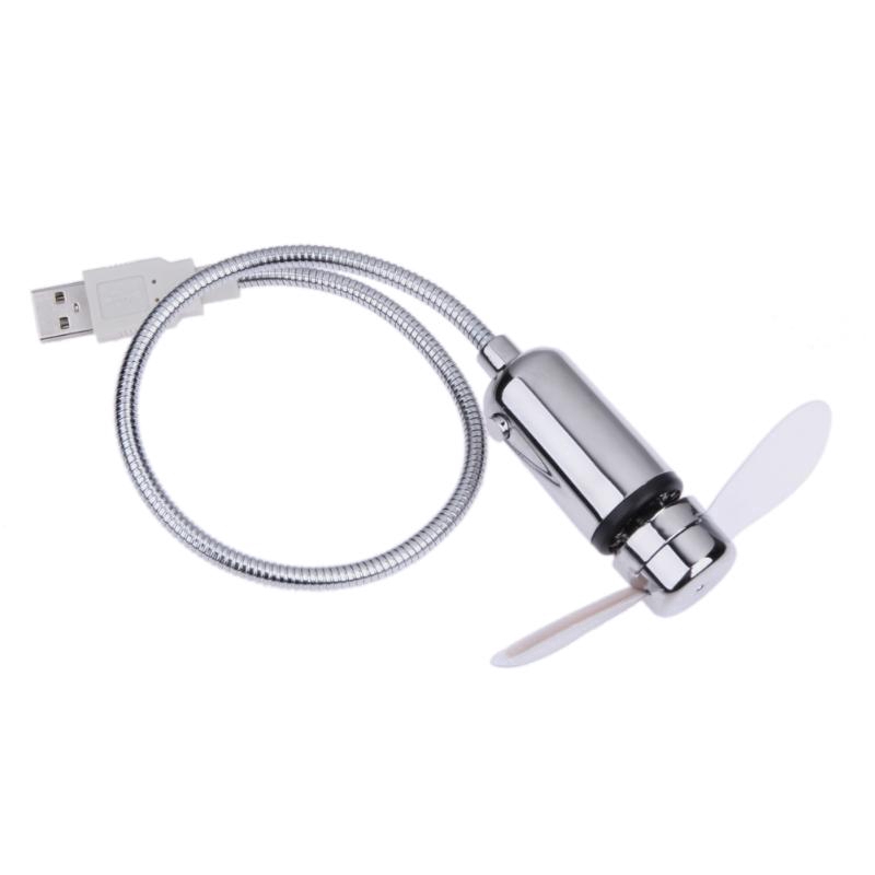 Quạt tản nhiệt đèn LED USB 2.0 linh hoạt cho máy tính