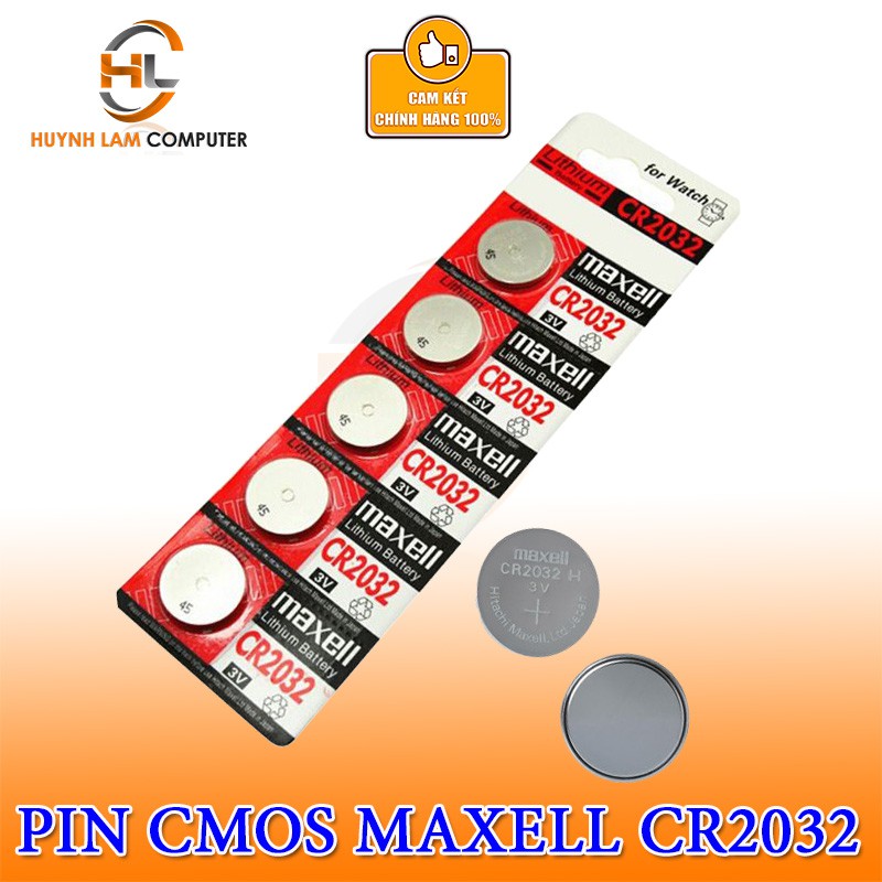 Pin Máy Vi Tính Maxell Pin CMOS 6k/viên