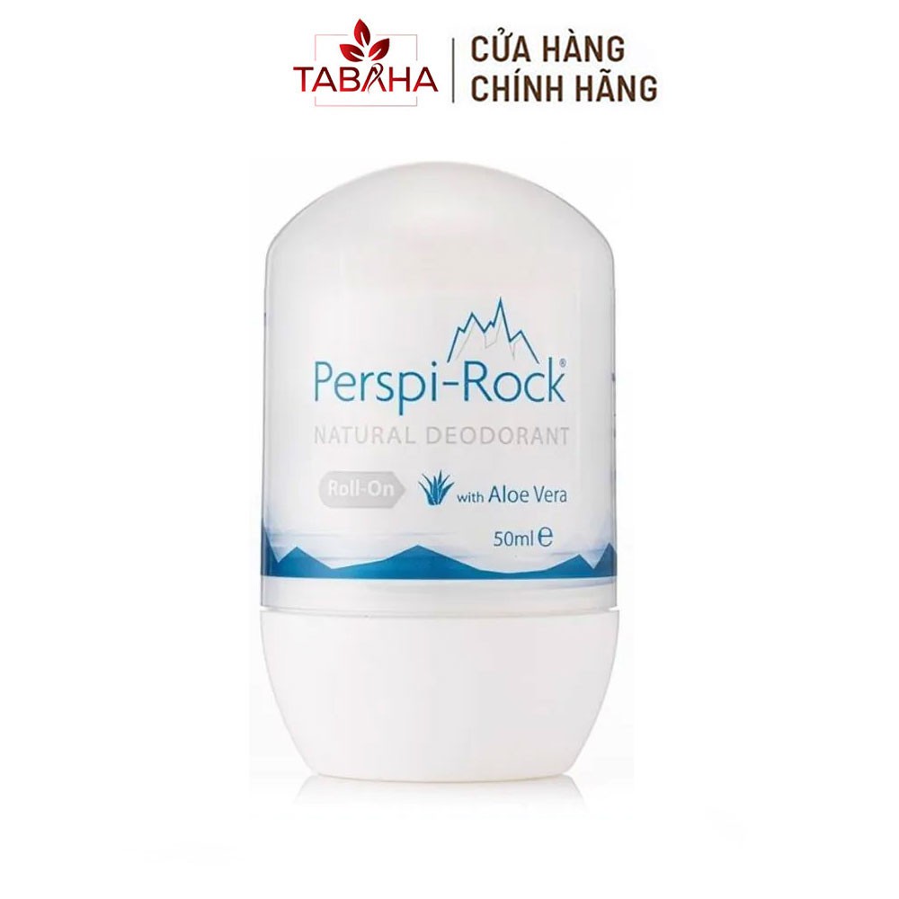 Lăn khử Mùi Tự Nhiên Perspi-Rock Natural Deodorant Roll On 50ml