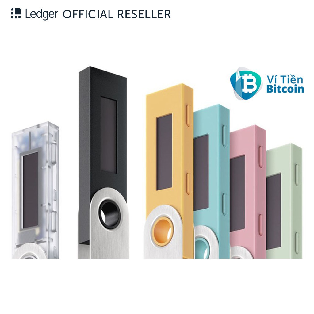 Ví Trữ Lạnh Ledger NANO S Chính Hãng (firmware Mới nhất2021)