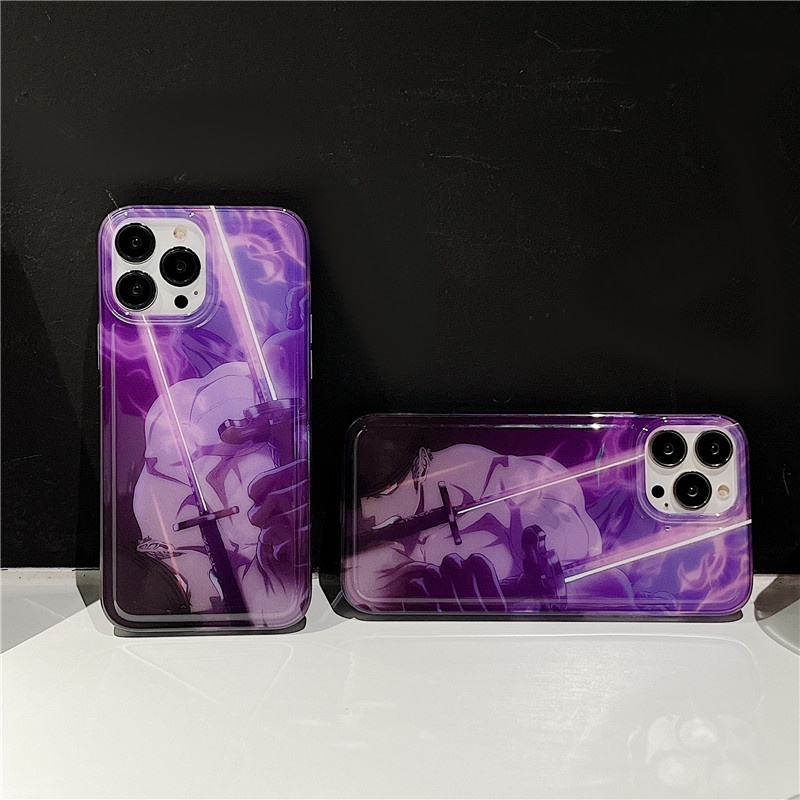 Ốp Điện Thoại IMD Mềm Trong Suốt Họa Tiết One piece Roronoa Zoro Cho IPhone14 14Plus 14Pro 14ProMax 13 13Pro 13ProMax 12 12Pro 12ProMax  11 MAX X / XS XR XSMAX 7P / 8P