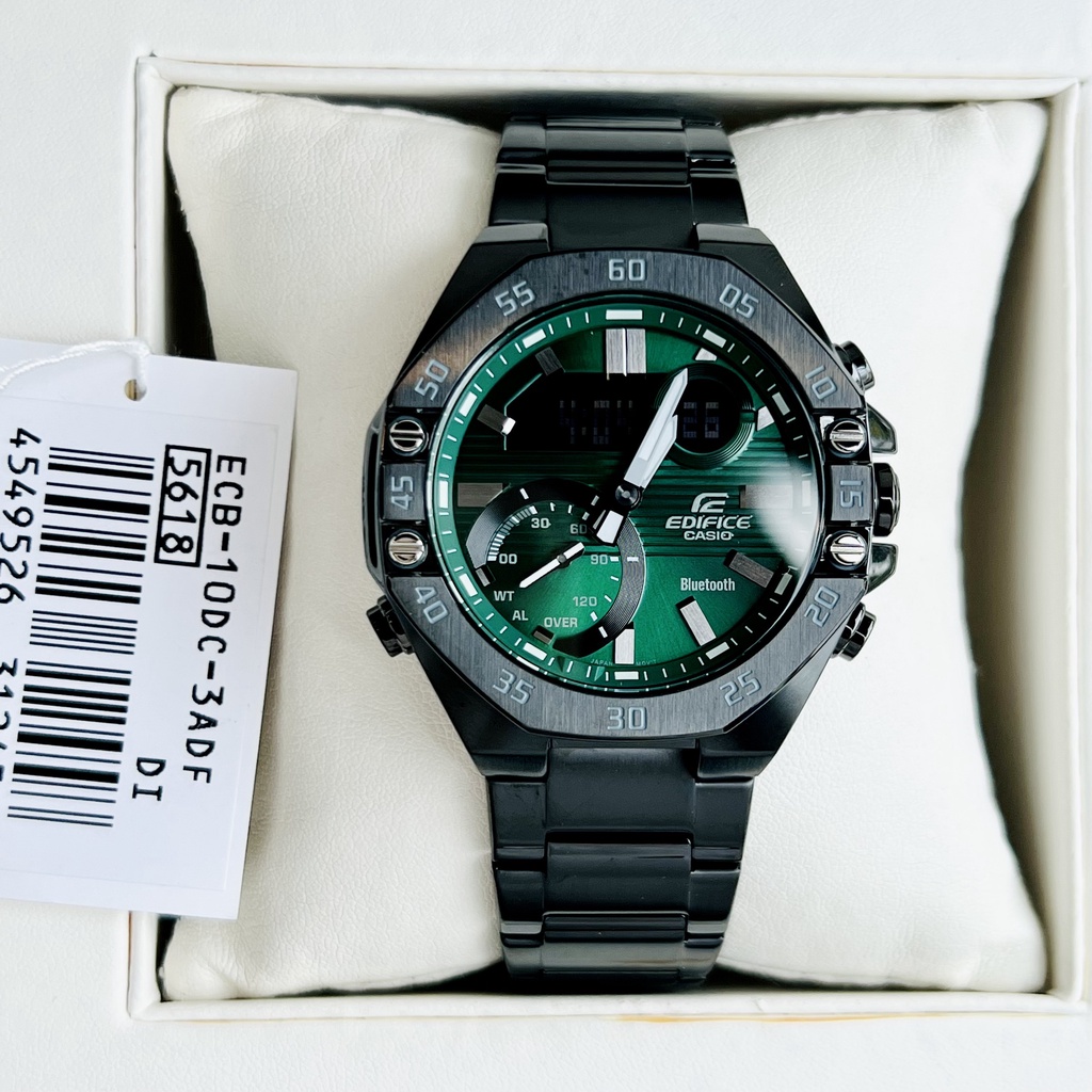 Đồng hồ nam dây thép Casio Edifice ECB-10DC-3A