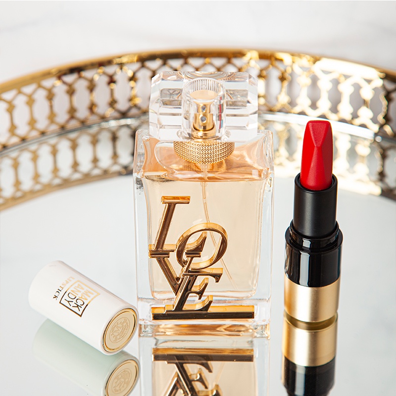 ∈✗♕Nước hoa son 2-piece Set, Valentine s birthday, nước hoa quầy quà, son môi | Thế Giới Skin Care