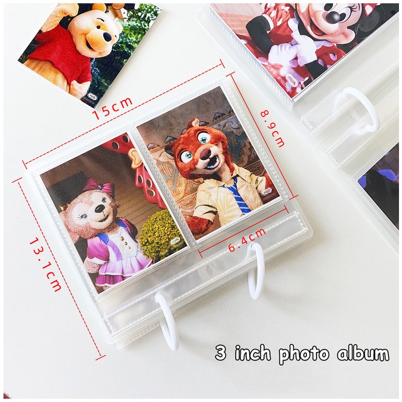 Album Đựng Ảnh Thẻ Mini 3inch / 4inch / 6inch Phong Cách Tối Giản