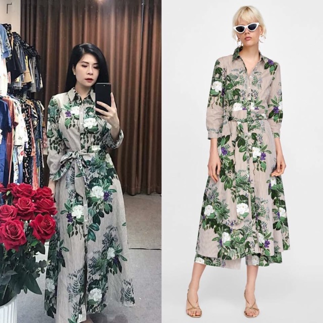 Đầm midi Zara
