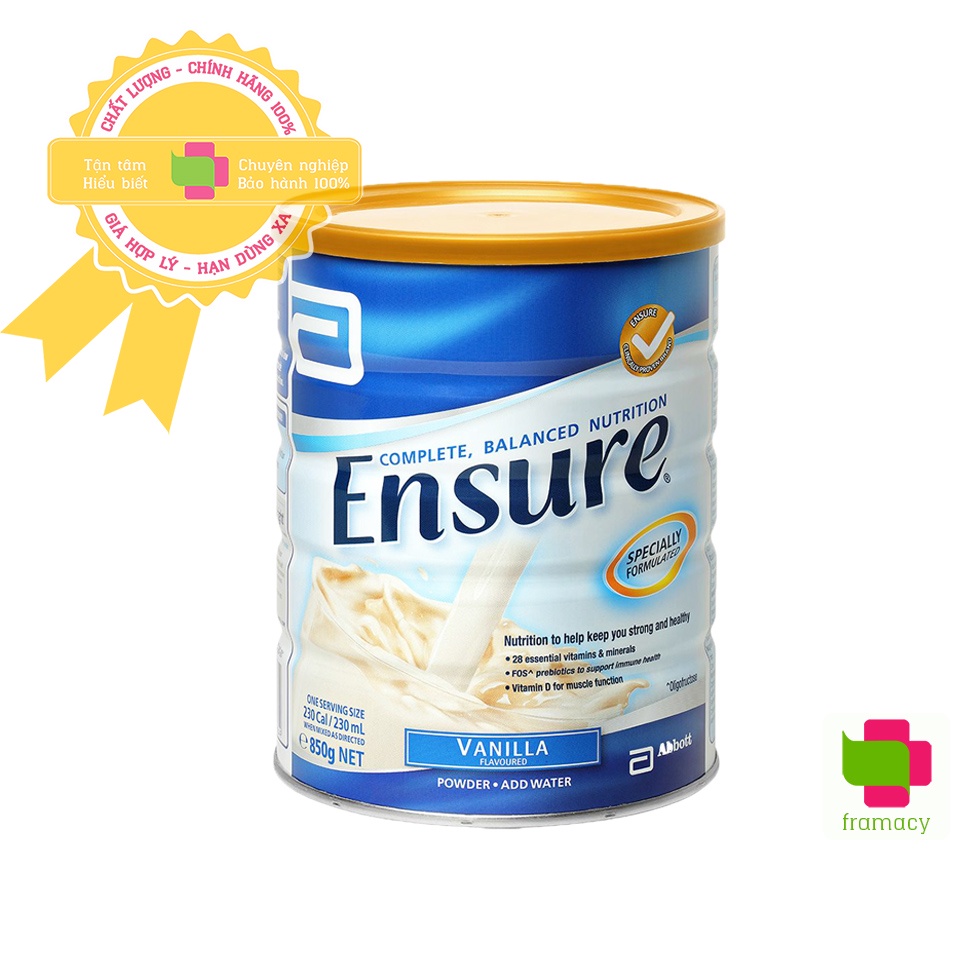 Sữa Ensure 850g