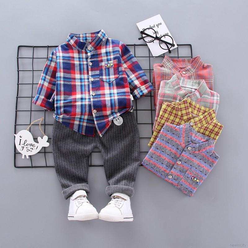 Set áo dài tay cổ tròn + quần dài kiểu dáng đơn giản tiện dụng dành cho nam