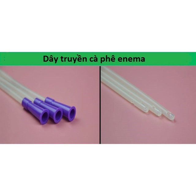 BỘ TRUYỀN ENEMA Thông Minh ( bộ xúc ruột), bình truyền enema. enema bag kit Bộ dụng cụ thải độc cà phê Enema- gerson.