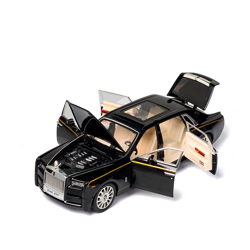 Mô hình xe Rolls Royce Phantom VIII  tỷ lệ 1:24 hãng Chezhi