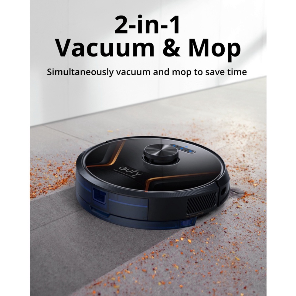 Robot hút bụi Eufy X8 Hybrid turbine kép (T2261)
