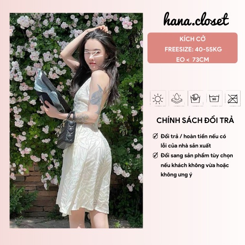 Đầm đi tiệc váy nữ 2 dây đan lưng cổ chữ v sexy có mút ngực sang chảnh phù hợp đi chơi đi dạo phố đi đám cưới