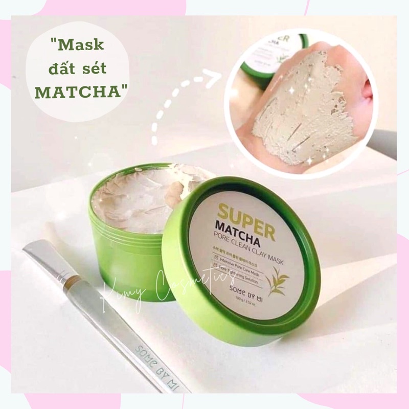 MẶT NẠ ĐẤT SÉT SUPER MATCHA