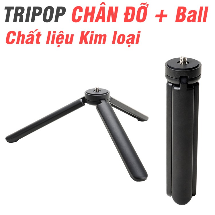 Chân đỡ máy ảnh điện thoại gimbal bằng kim loại