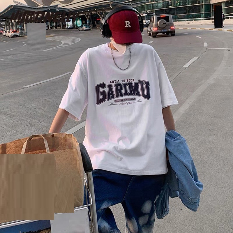 Áo thun GARIMU Unisex Basic Tee 100% Cotton, phông trơn nam nữ tay lỡ oversize form rộng