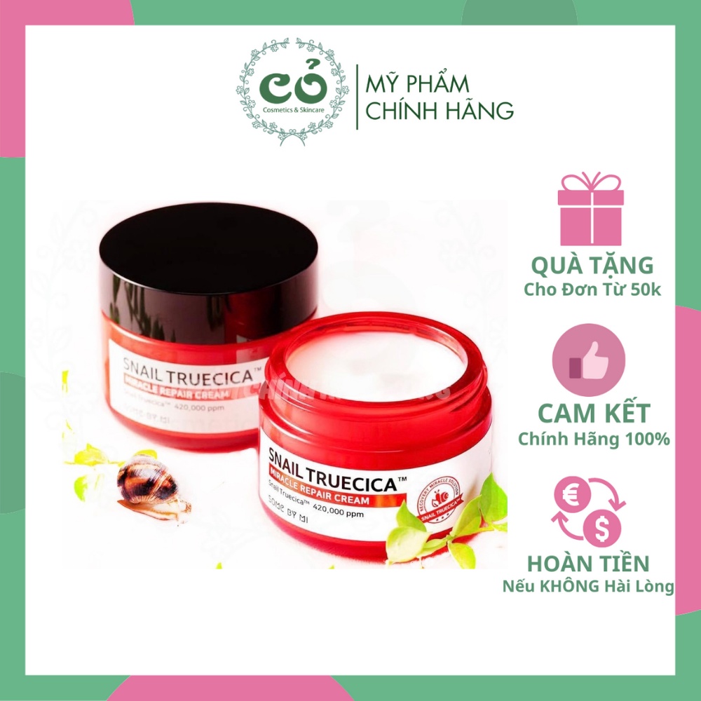 Kem dưỡng Some By Mi Snail Truecica Miracle Repair Cream