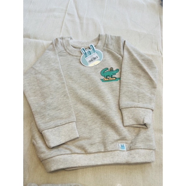 Bộ nỉ lông Lil Little Love dành cho bé trai bé gái thời trang thu đông cao cấp dày dặn