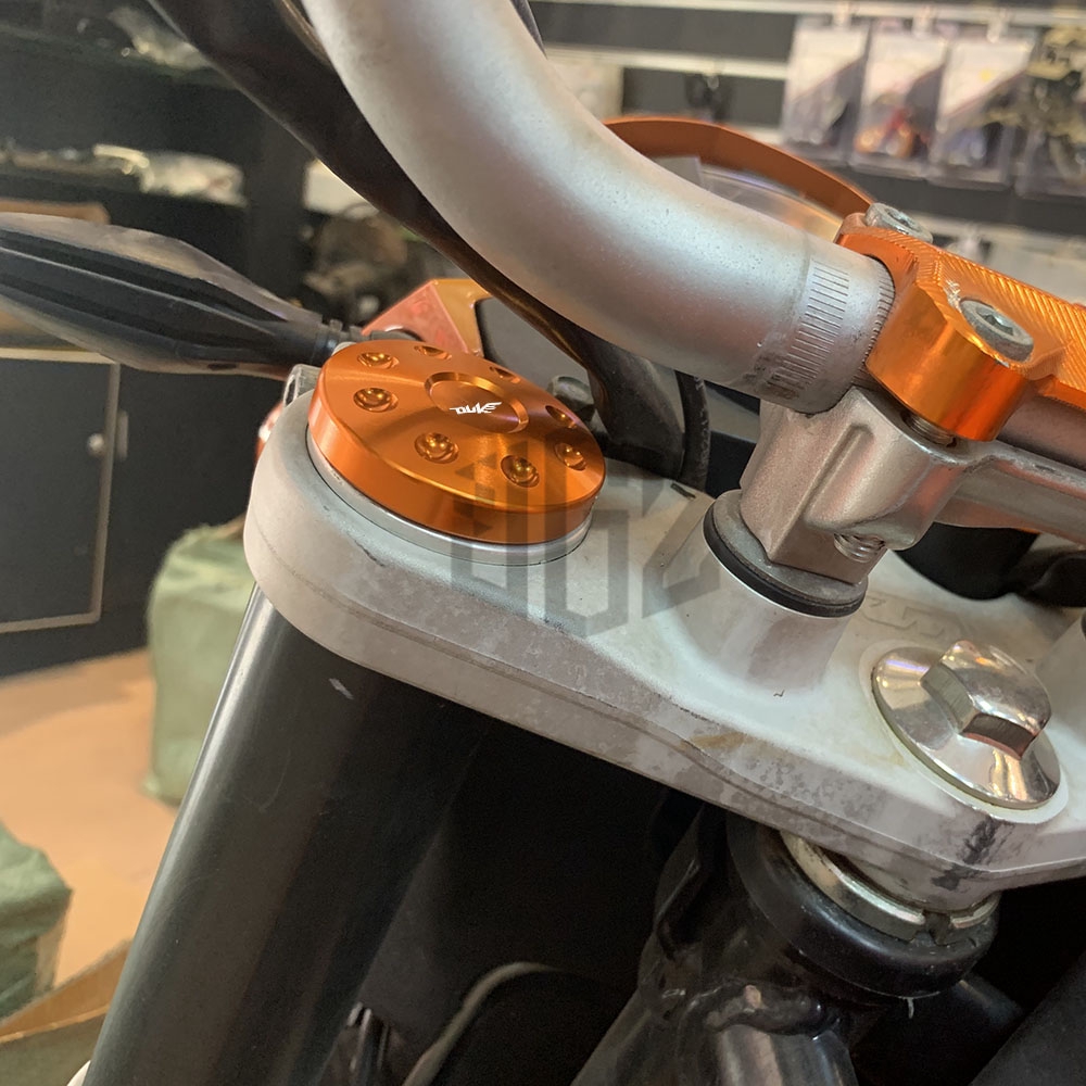 Set 2 vỏ bọc phuộc giảm xóc trước bằng nhôm CNC thông dụng cho xe mô tô KTM DUKE 125 250 200 390 690 990 1090 1190 1290 2013-2019