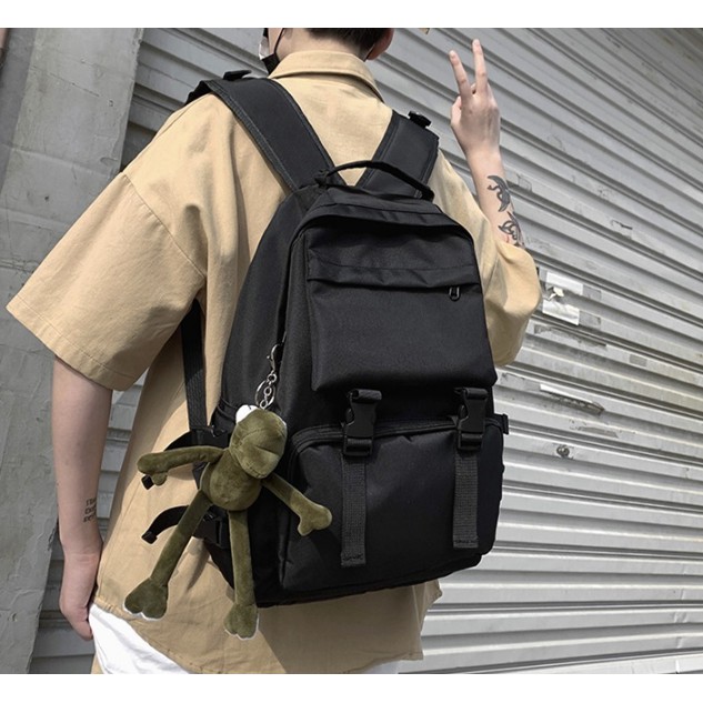 balo classic ( tặng móc ếch kiki)