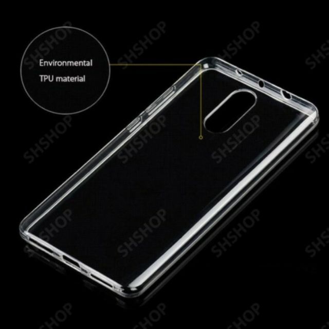 Ốp lưng silicon dẻo trong suốt Xiaomi redmi note 4