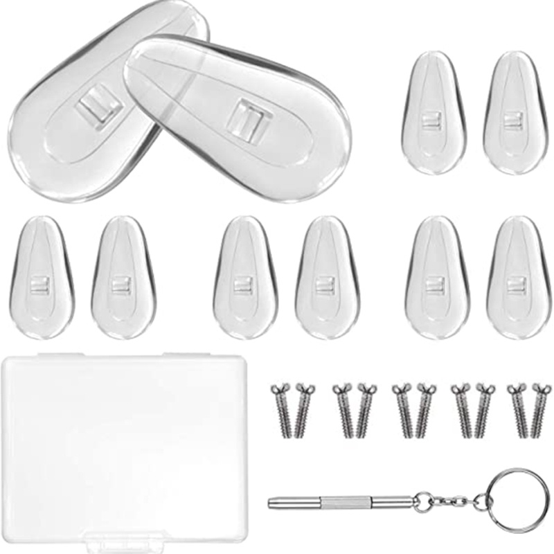[Hàng mới về] Đệm mũi silicon dẻo nâng gọng kính giúp giảm áp lực cho mặt
