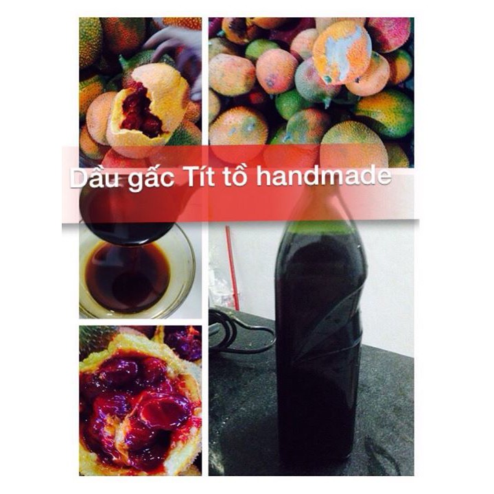 Dầu gấc 100% nguyên chất