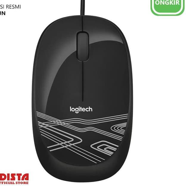 Chuột Máy Tính Có Dây Logitech M105 (L068) Đen