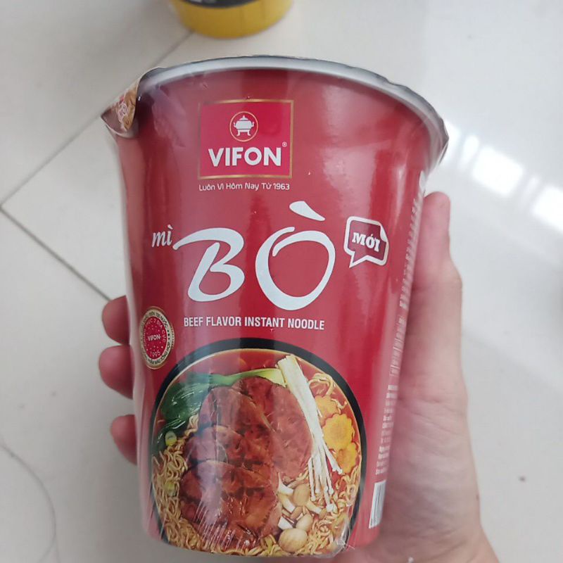 Mì Ly ViFon Xốt gà chua cay,lẩu thái tomyum,mì bò
